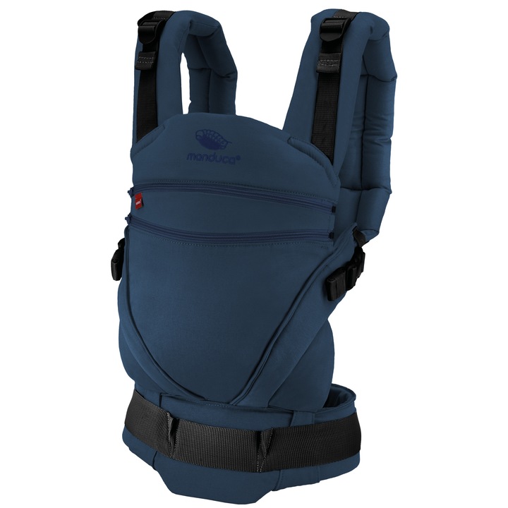 Marsupiu ergonomic pentru bebelusi, Manduca XT Happy Wave, pana la 20 kg, 3 pozitii