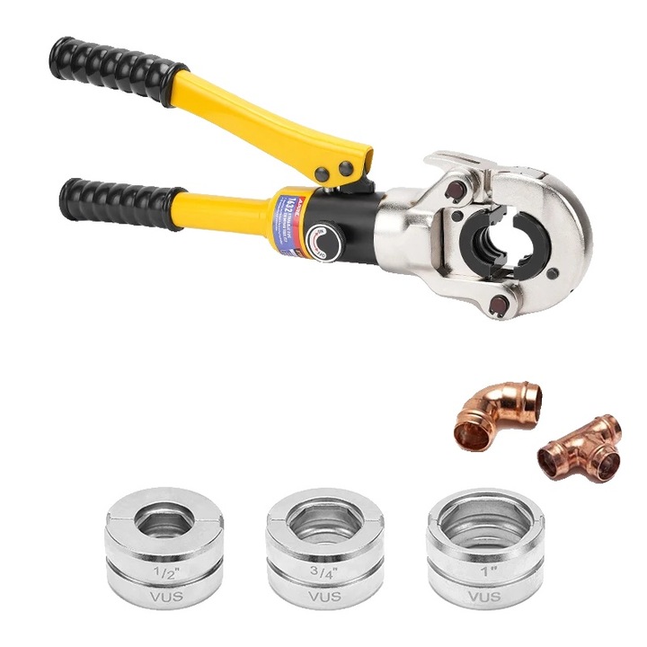 Хидравлични клещи за кримпване, универсална съвместимост, удобен дизайн, VUS