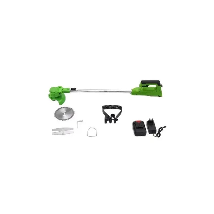 Motocoasa electrica DASGUT, 2 acumulatori, 48V, 18.000 RPM