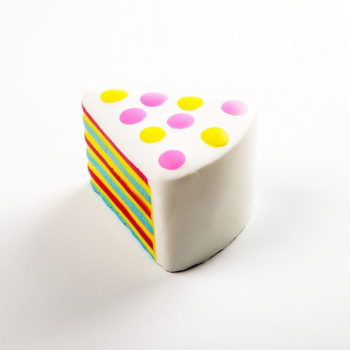 Interaktív játék gyerekeknek, lassú visszatérésű háromszög, torta modell