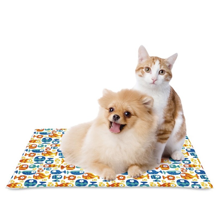 Охлаждаща постелка Nayeco, 50x90см, за кучета, удобна, лесна за почистване