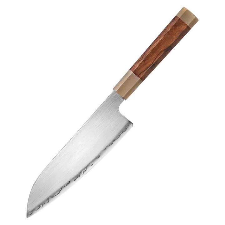 Cuțit de bucătărie Santoku Xinzuo X05Z Santoku 18 cm