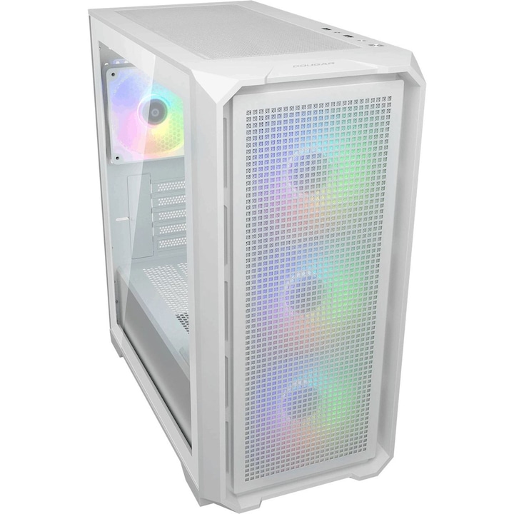 Carcasa Sharkoon AK2 RGB, sticla temperata, neagra