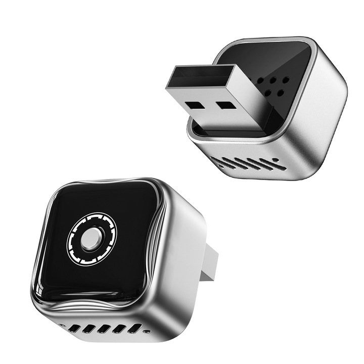 Adaptor Auto Wireless 2-in-1 CarPlay & Android Auto, fara cabluri, pentru masini cu CarPlay cu fir, Universal cu buton de resetare, Plug & Play