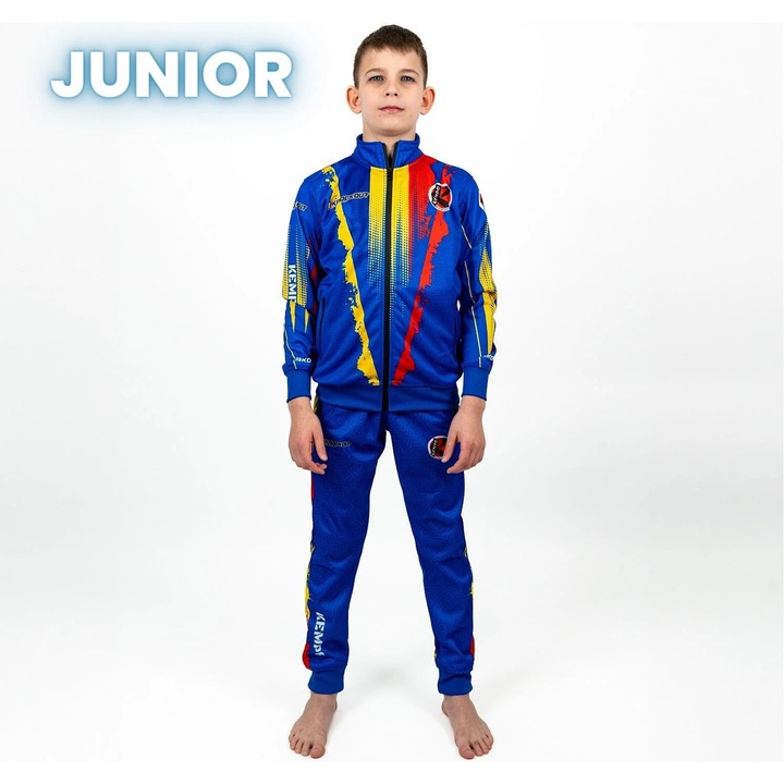 Trening Knockout Kempo Romania Junior, Albastru