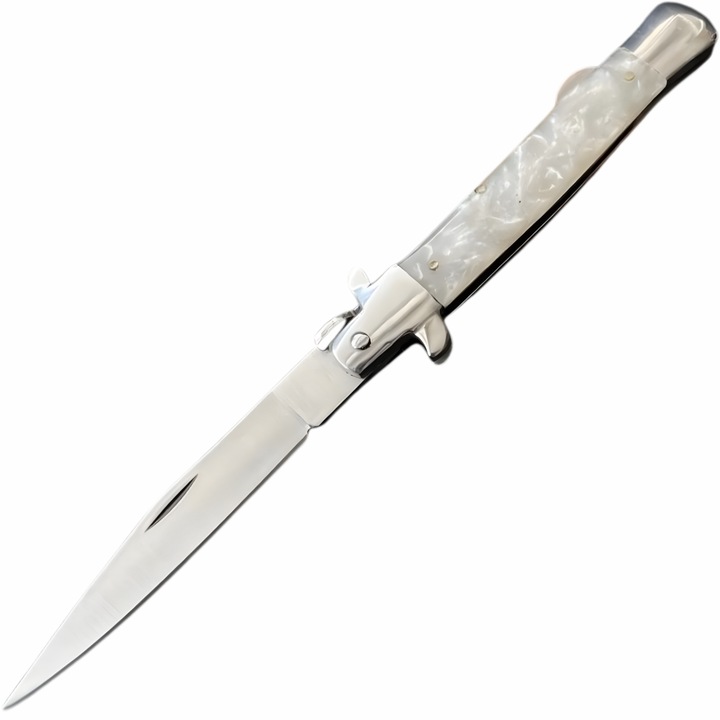 Cutit pliant pentru activitati in aer liber K032 - Alb