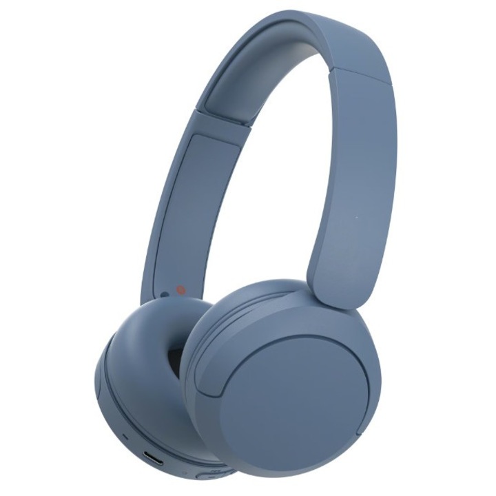 Vezeték nélküli Bluetooth fejhallgató mikrofonnal, 20 óra üzemidő, kék