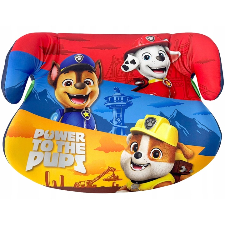 Scaun Auto pentru Copii, Disney, Paw Patrol, ISOFIX, Husa Detasabila, Multicolor, 22-36kg