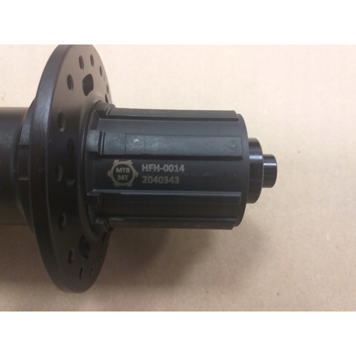 Butuc spate Flyer BMT-004 Disc 135 mm QR 36H MTB E-Bike 6 suruburi negru