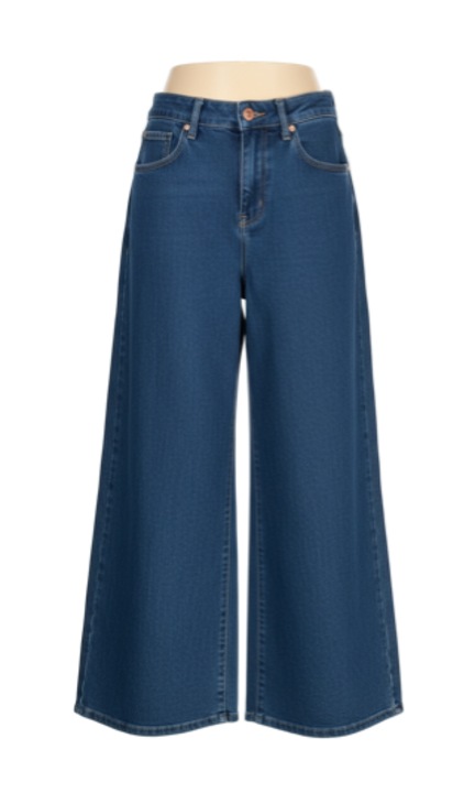 Noi bluzok, laza szabassal es A modell magas dereku, Sötétkék