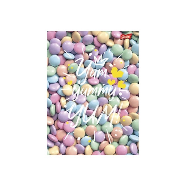 Caiet Unipap A5, 32 file, coperta moale, mix modele/culori