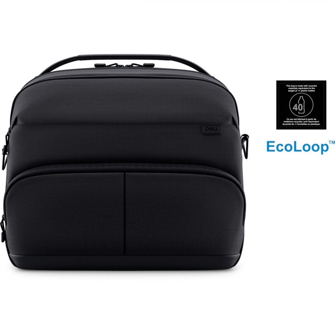 Geanta laptop, Dell, CC5626, 40,6 cm (16"), neagra, cu manere si curea de umar