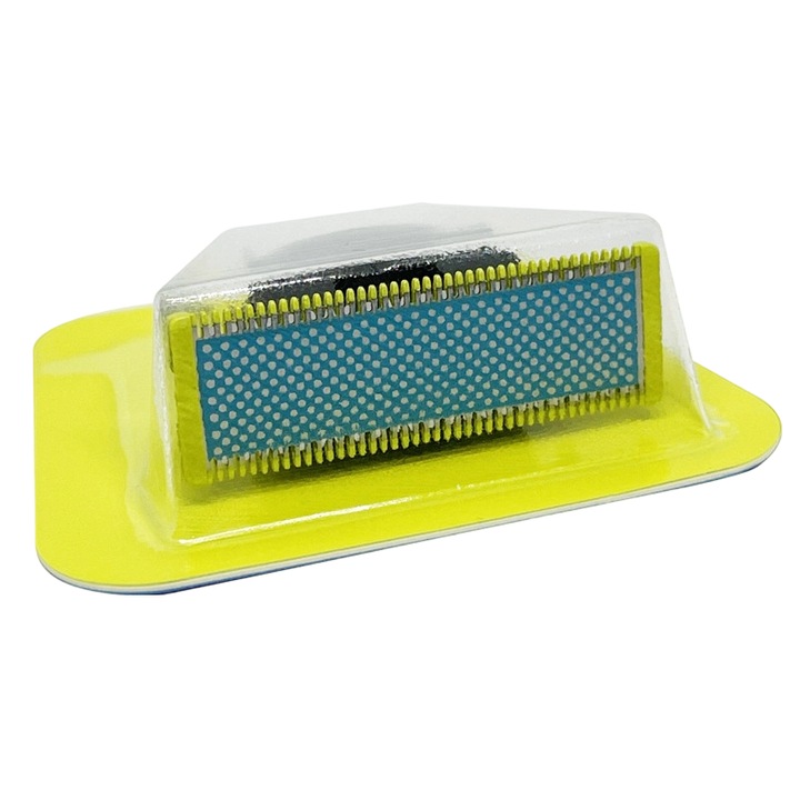 Lame de schimb pentru aparate de ras electrice, compatibile cu serii QP2520, QP2630, QP210, QP220, QP65, inox, 1 bucata, verde.