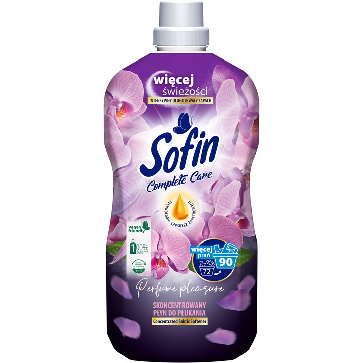 Balsam de rufe Dr. Miele Cosmed Group, concentrat 1,8L, 72 spalari, parfum proaspat, pentru tesaturi colorate