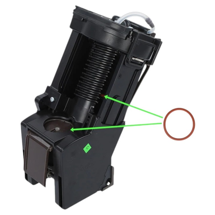 Garnitură infuzor compatibilă JURA Ena Micro, silicon, roșu, 37x30x3, 5mm