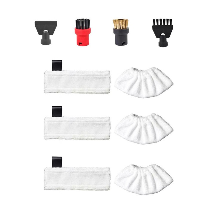 Set 10 piese de schimb pentru curatare cu abur, compatibile cu seria Karcher SC