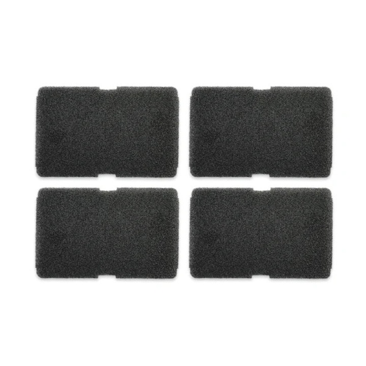 Ecrane filtrante pentru uscator cu tambur rotativ, set de 4, negru, 2964840100