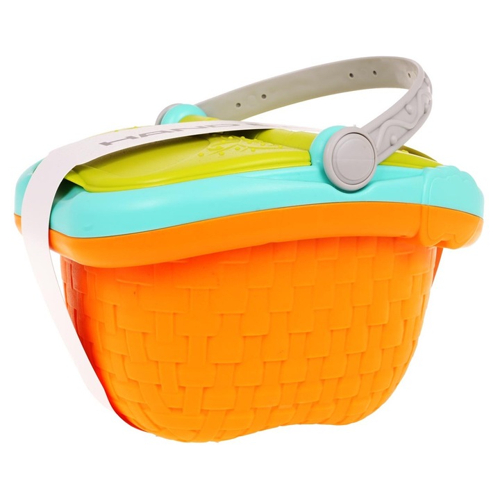 Set picnic 32 elemente, Ramiz, pentru copii, multicolor, 22,5x24x19cm