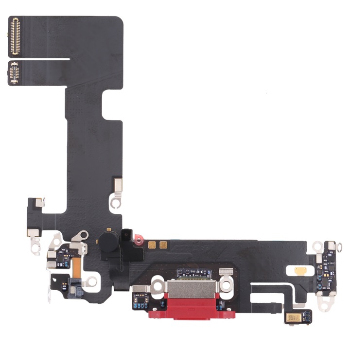 Töltő- és audioflex modul, Kompatibilis Apple iPhone 13, Piros