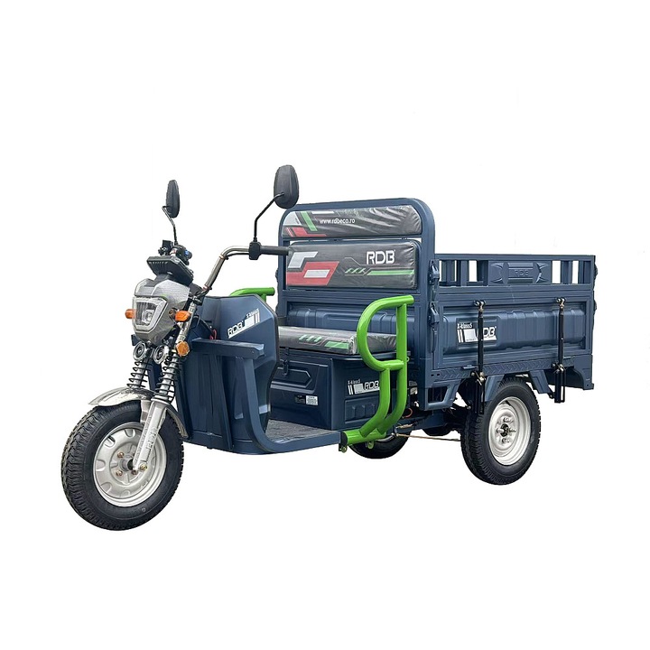 Triciclu electric RDB X-Klass4 PLUS, 3500W, fara permis, 25 km/h, culoare albastru