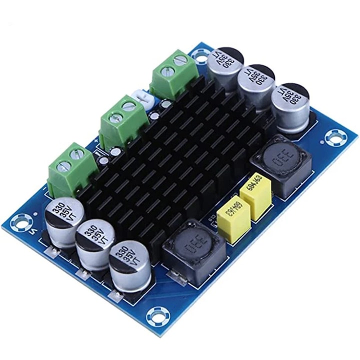Mono audio erősítő 100W TPA3116D2-vel, DC 12-26V, XH-M542