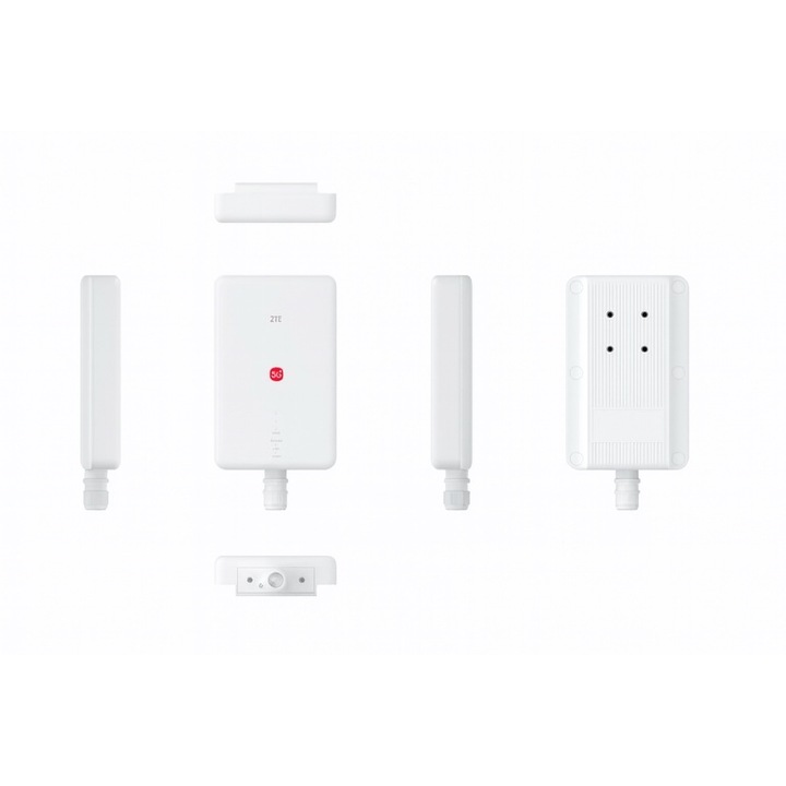 Router mobil ZTE G5 Max, 4G, 5G, alb, 48x142x235mm