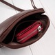 Geanta tip clutch din piele pentru femei de la Paolo Peruzzi – mica, maro Ay-24-Br