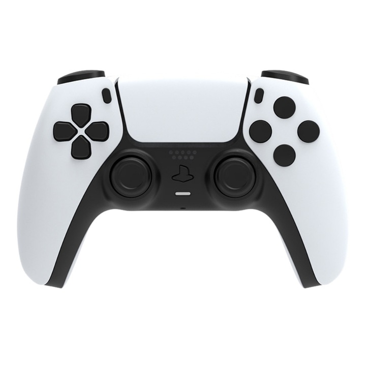 Kit Butoane + Thumbsticks PS5 DualSense gamehold., D-Pad + Action Buttons + Share/Options + R1/L1 + R2/L2 + Logo + 2 Thumbsticks + Unelte (Surubelnita, Instrument Desfacere), ABS Durabil, Negru