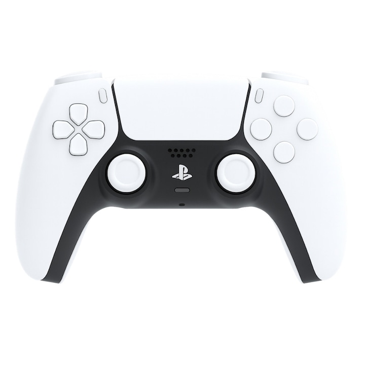Kit Butoane + Thumbsticks PS5 DualSense gamehold., D-Pad + Action Buttons + Share/Options + R1/L1 + R2/L2 + Logo + 2 Thumbsticks + Unelte (Surubelnita, Instrument Desfacere), ABS Durabil, Gri