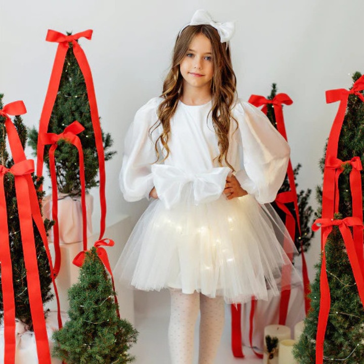 Rochita Alba cu Fundita Alba