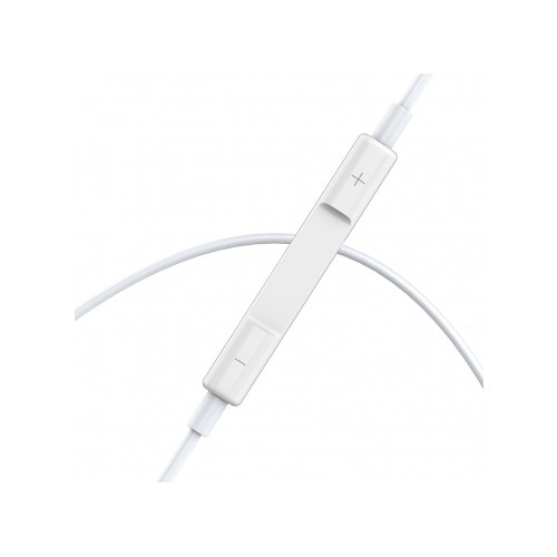 Casti Audio cu Fir Premium In-Ear Mufa USB-C BWOO, Microfon pe Fir, Alb, Blister Retail