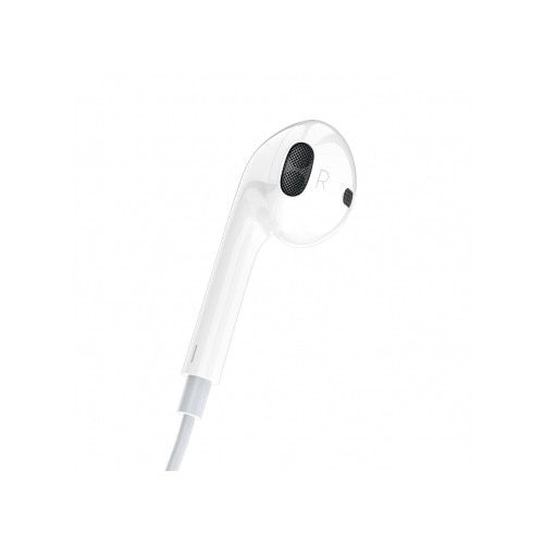 Casti Audio cu Fir Premium In-Ear Mufa USB-C BWOO, Microfon pe Fir, Alb, Blister Retail