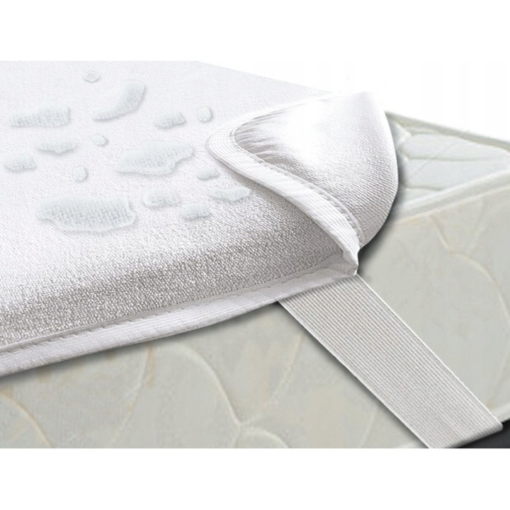 Хипоалергенна, 100% водоустойчива защита за матрак, полиестер, 140x200см, комплект