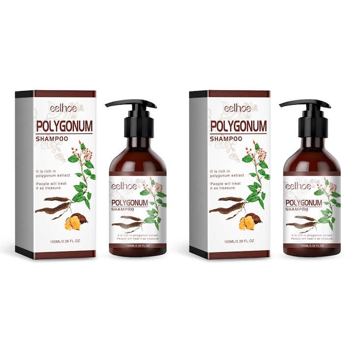 Sampon nuantator cu Polygonum multiflorum, EELHOE, 100ml, set 2 bucati