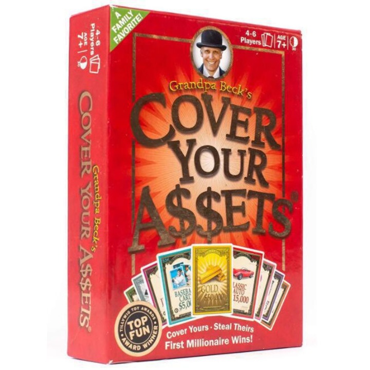 Társasjátékok, "Protect your assets", kártyajáték készlet, szórakoztató és magával ragadó, az egész család számára