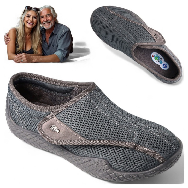 Ortopéd Papucs Női, Dr Orto, Kényelmes, Tépőzáras Záródás, Meleg, Orvosi Használatra, Bézs