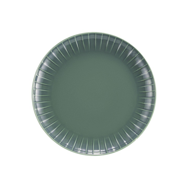 Farfurie desert Ligne 21 cm, verde, set DAJAR
