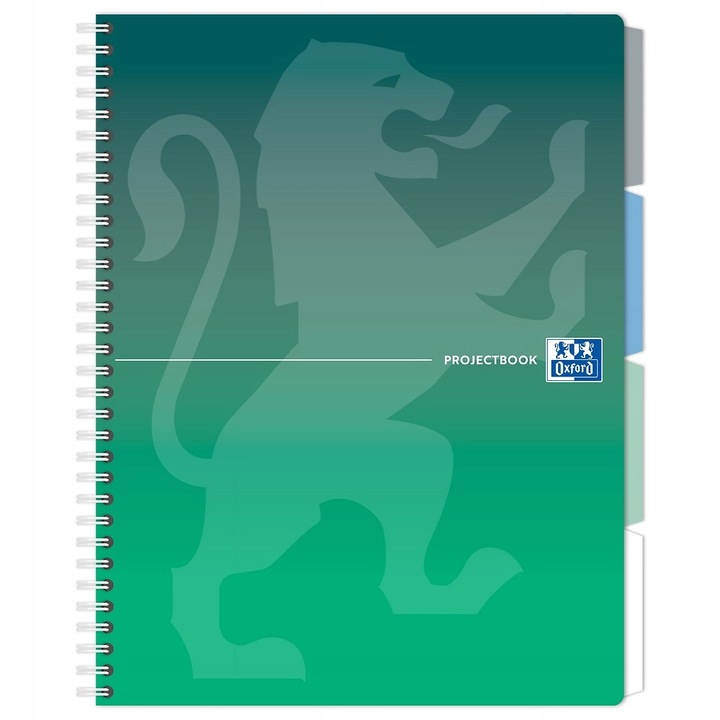 Caiet proiect A4, HAMELIN, 80 file, spirala, mix de culori, 21x29.7cm