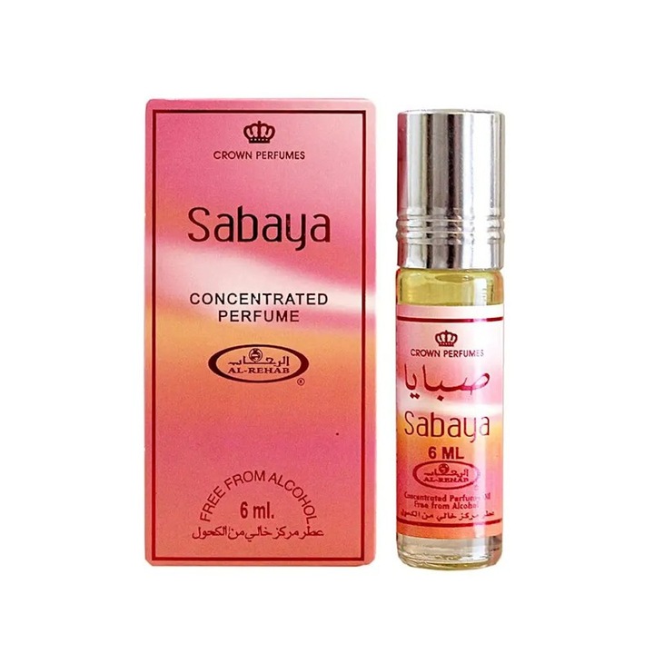Roll-on parfum Al-Rehab Sabay 6ml pentru femei