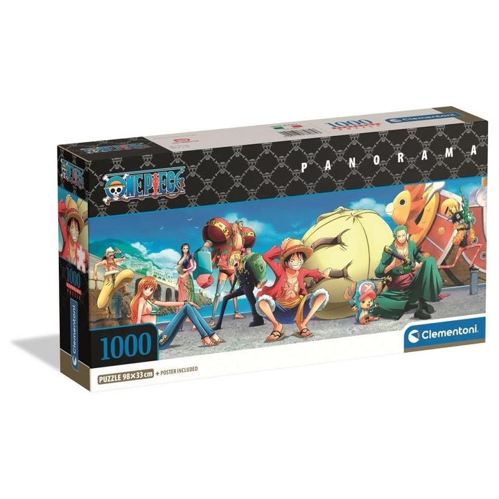 Puzzle 1000 el Clementoni Panorama Compact, 98x33cm, ecologic