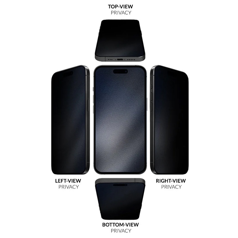 Folie PRIVACY 360 pentru Honor Magic V6, 4 Way Anti-Spy, Silicon Mat, Hydrogel Regenerabil, Flexible Hydro-Crystal, Premium Protect, Instalare usoara
