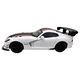 Macheta model auto Dodge Viper ACR 1:24, fém karosszéria, fehér, funkcionális ajtók és motorháztető