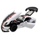 Macheta model auto Dodge Viper ACR 1:24, fém karosszéria, fehér, funkcionális ajtók és motorháztető