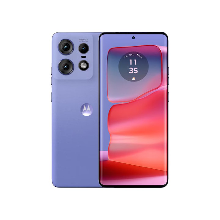 Telefon Mobil Motorola Moto Edge 50 Pro, 12GB RAM, 512GB, 5G, Lavender