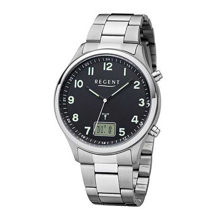 Regent - Armbanduhr - Herren - Chronograph - Funk- FR-276