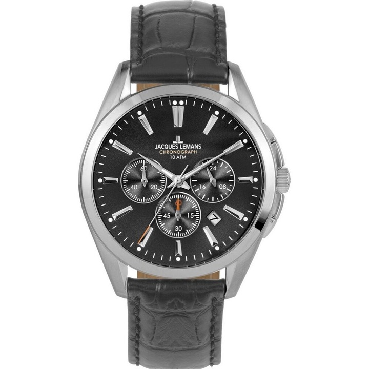 Jacques Lemans - Armbanduhr - Herren - Chronograph - Quarz - Derby - 1-1945.1A