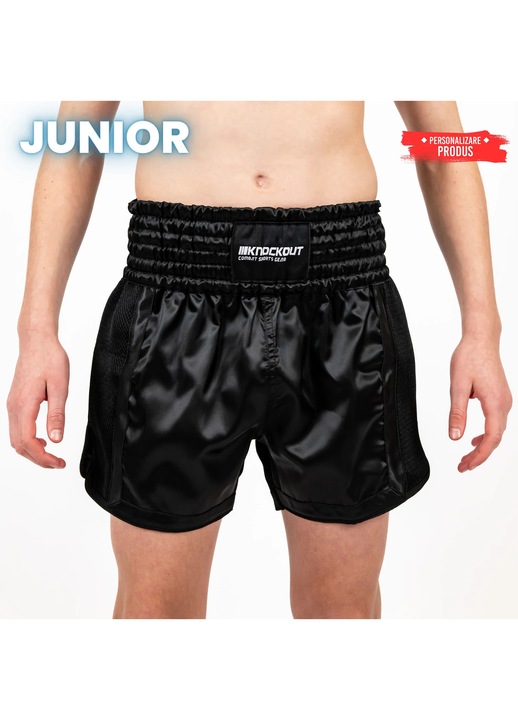 Sort Kickbox Knockout Copii FX