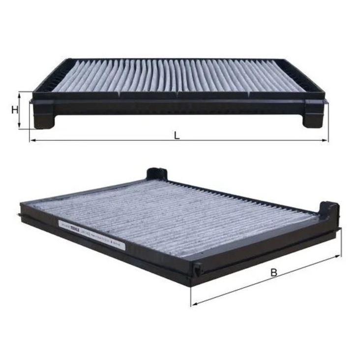 Mahle utastérszűrő, DAF CF/XF kompatibilis, RAR tanúsítvánnyal, 10.8 dízel, 12.9 dízel