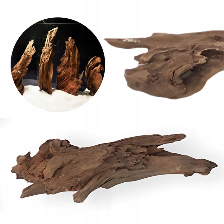 Radacina mangrove Nano 10-15 cm lemn natural