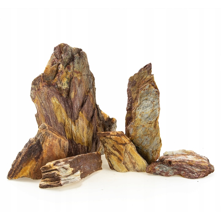 Pietre decorative pentru acvariu colorate 5 kg